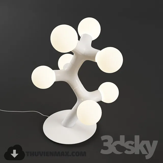 3DSKY MODELS – LIGHTING – Lighting 3D Models – Table lamp – 550