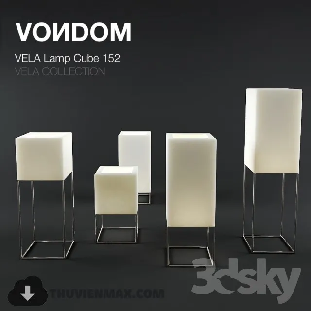 3DSKY MODELS – LIGHTING – Lighting 3D Models – Table lamp – 551