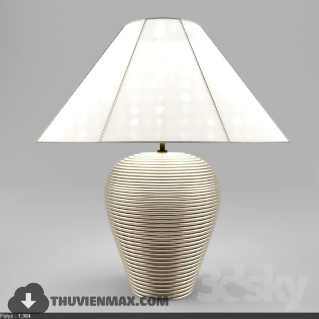 3DSKY MODELS – LIGHTING – Lighting 3D Models – Table lamp – 554