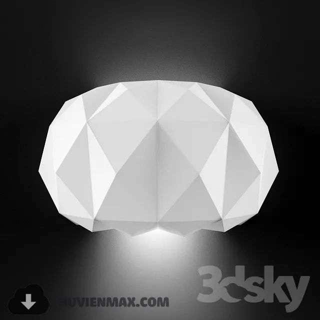 3DSKY MODELS – LIGHTING – Lighting 3D Models – Wall light – 568