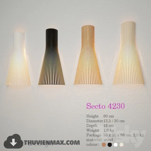 3DSKY MODELS – LIGHTING – Lighting 3D Models – Wall light – 607