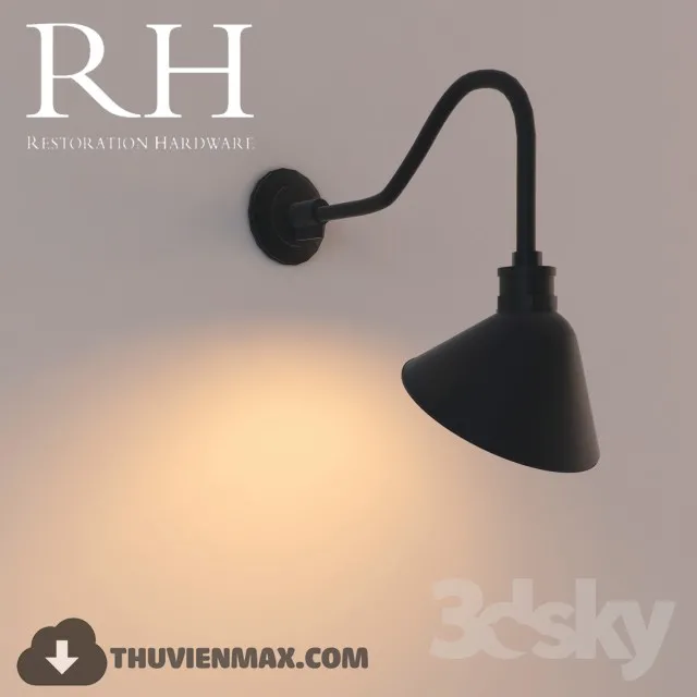 3DSKY MODELS – LIGHTING – Lighting 3D Models – Wall light – 619