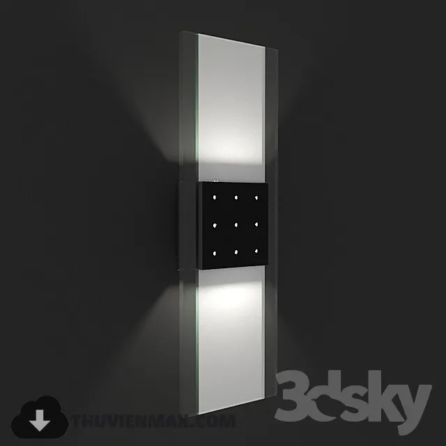3DSKY MODELS – LIGHTING – Lighting 3D Models – Wall light – 631