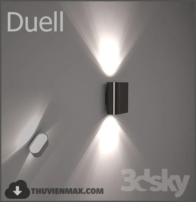 3DSKY MODELS – LIGHTING – Lighting 3D Models – Wall light – 635