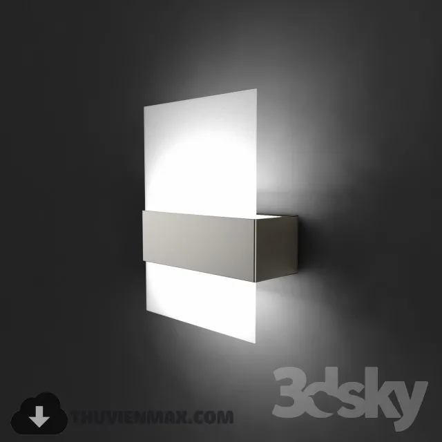 3DSKY MODELS – LIGHTING – Lighting 3D Models – Wall light – 636