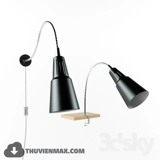 3DSKY MODELS – LIGHTING – Lighting 3D Models – Wall light – 637