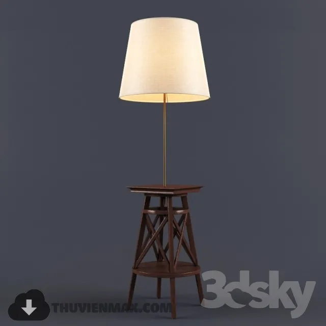 3DSKY MODELS – LIGHTING – Lighting 3D Models – Floor lamp – 067