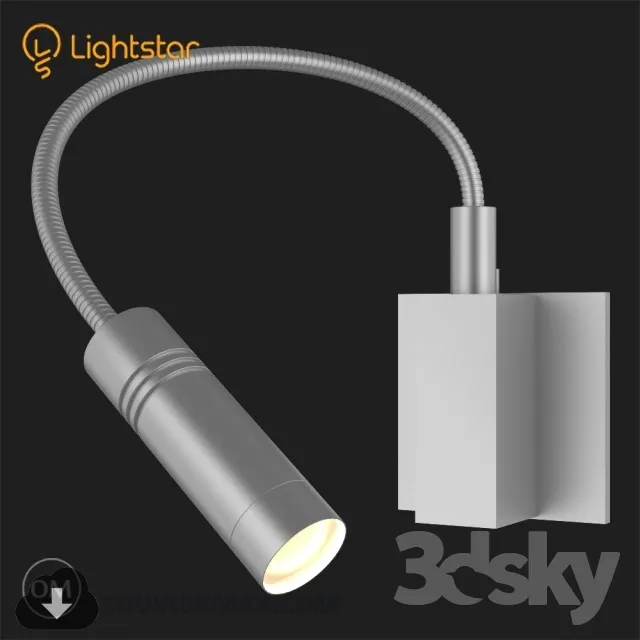 3DSKY MODELS – LIGHTING – Lighting 3D Models – Wall light – 663