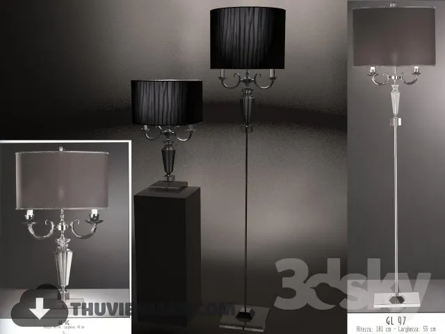 3DSKY MODELS – LIGHTING – Lighting 3D Models – Floor lamp – 068