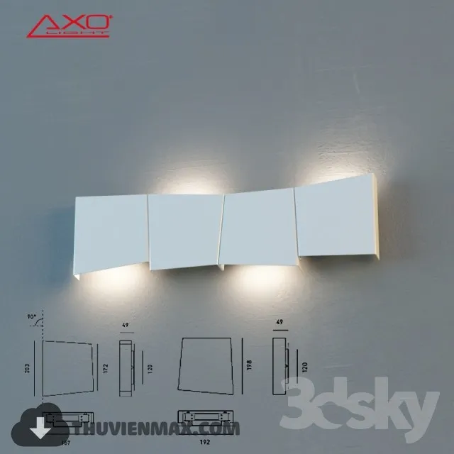 3DSKY MODELS – LIGHTING – Lighting 3D Models – Wall light – 677