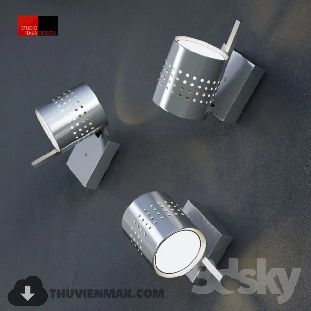 3DSKY MODELS – LIGHTING – Lighting 3D Models – Wall light – 690