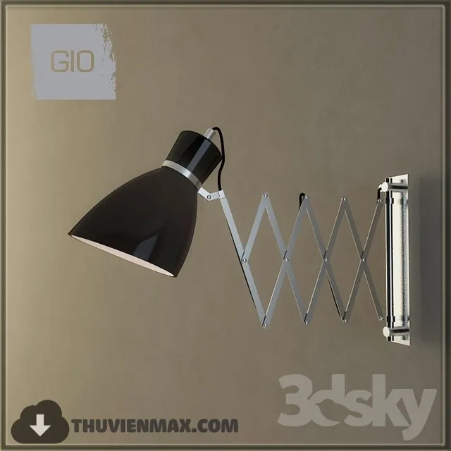 3DSKY MODELS – LIGHTING – Lighting 3D Models – Wall light – 717