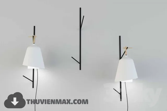 3DSKY MODELS – LIGHTING – Lighting 3D Models – Wall light – 718