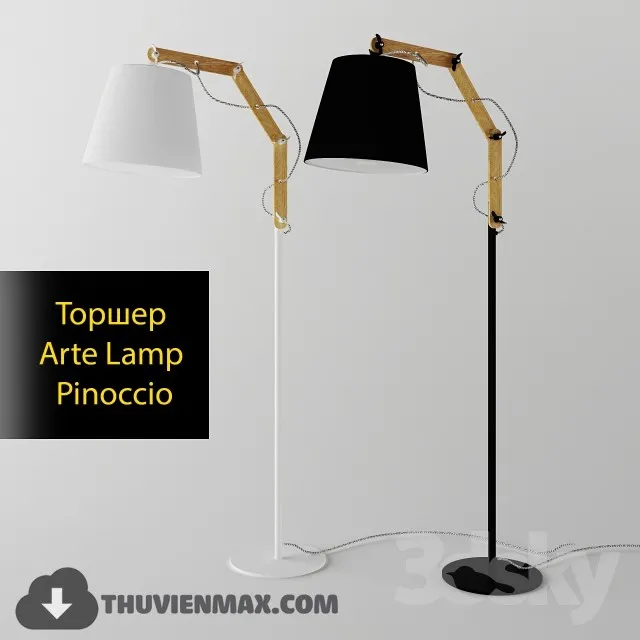 3DSKY MODELS – LIGHTING – Lighting 3D Models – Floor lamp – 073