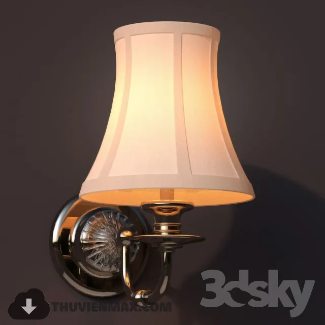 3DSKY MODELS – LIGHTING – Lighting 3D Models – Wall light – 737