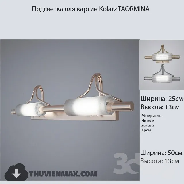 3DSKY MODELS – LIGHTING – Lighting 3D Models – Wall light – 744