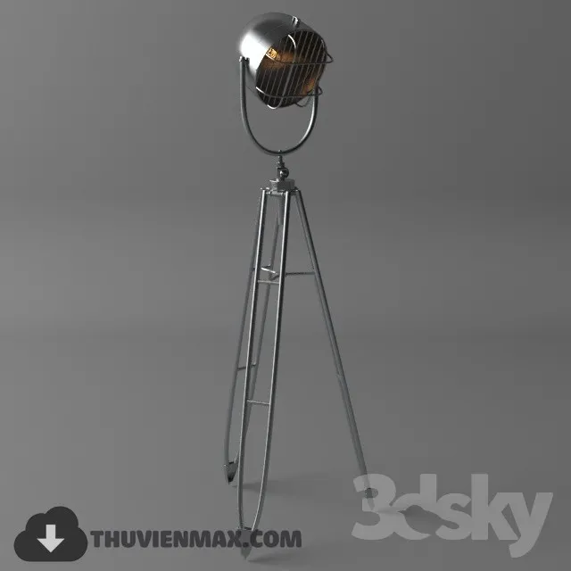 3DSKY MODELS – LIGHTING – Lighting 3D Models – Floor lamp – 076