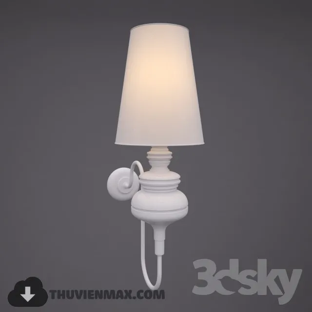 3DSKY MODELS – LIGHTING – Lighting 3D Models – Wall light – 756