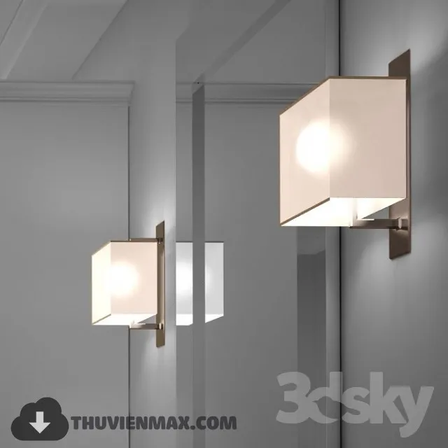 3DSKY MODELS – LIGHTING – Lighting 3D Models – Wall light – 770