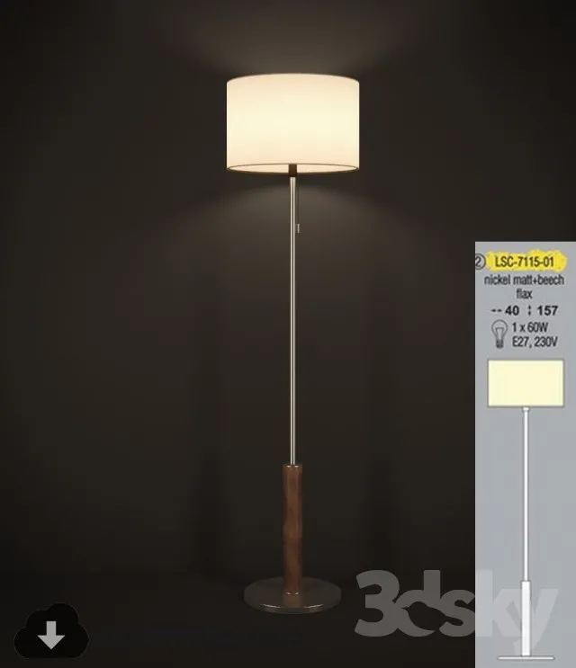 3DSKY MODELS – LIGHTING – Lighting 3D Models – Floor lamp – 081