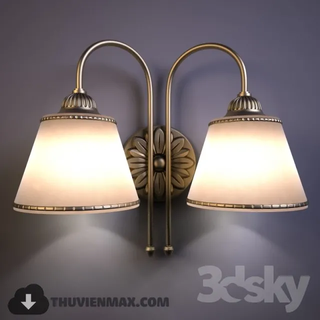 3DSKY MODELS – LIGHTING – Lighting 3D Models – Wall light – 801