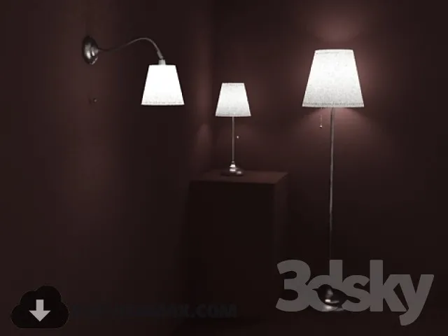 3DSKY MODELS – LIGHTING – Lighting 3D Models – Floor lamp – 092