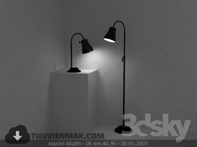 3DSKY MODELS – LIGHTING – Lighting 3D Models – Floor lamp – 093