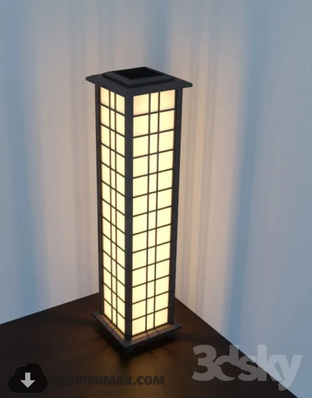 3DSKY MODELS – LIGHTING – Lighting 3D Models – Floor lamp – 097