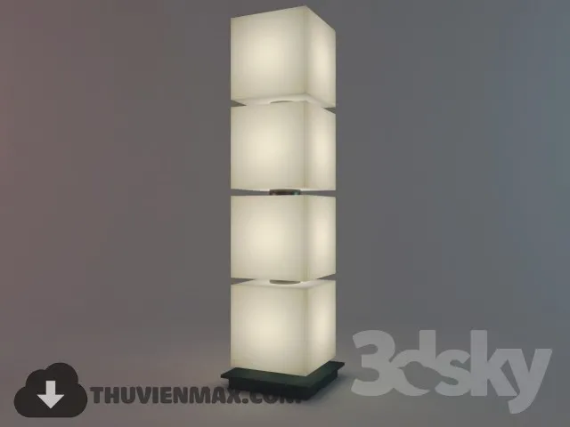3DSKY MODELS – LIGHTING – Lighting 3D Models – Floor lamp – 100