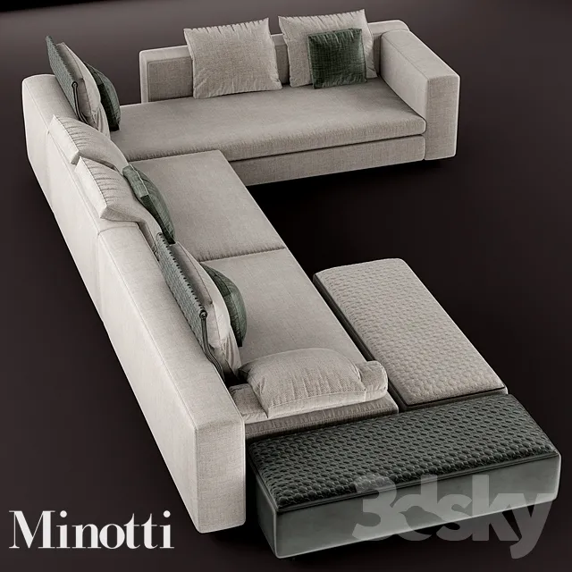 3DSKY MODELS – SOFA 3D MODELS – 060