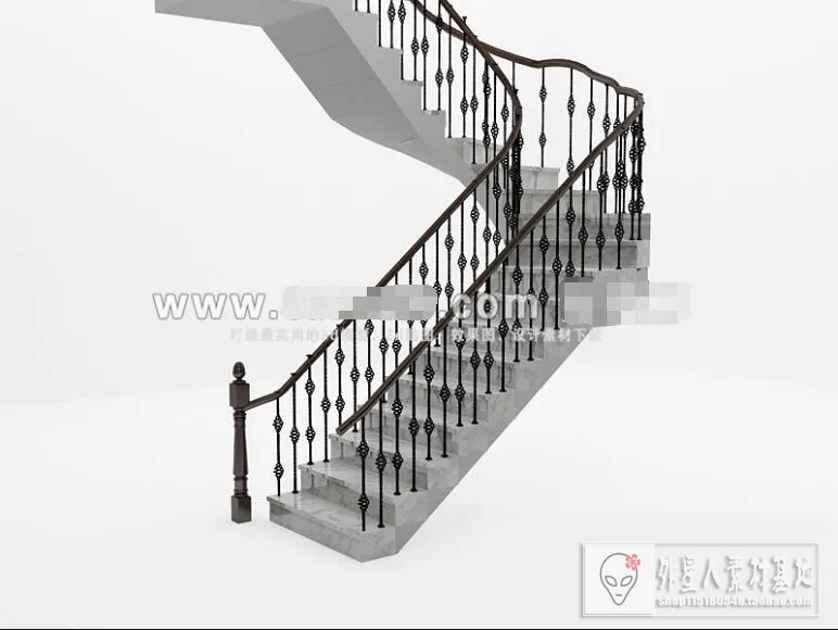 3DSKY PRO MODELS – STAIR 3D MODELS – 030