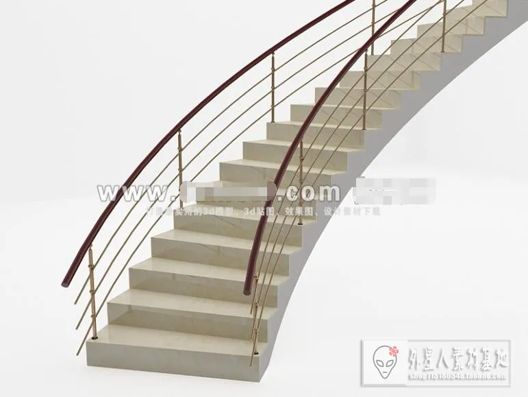 3DSKY PRO MODELS – STAIR 3D MODELS – 040