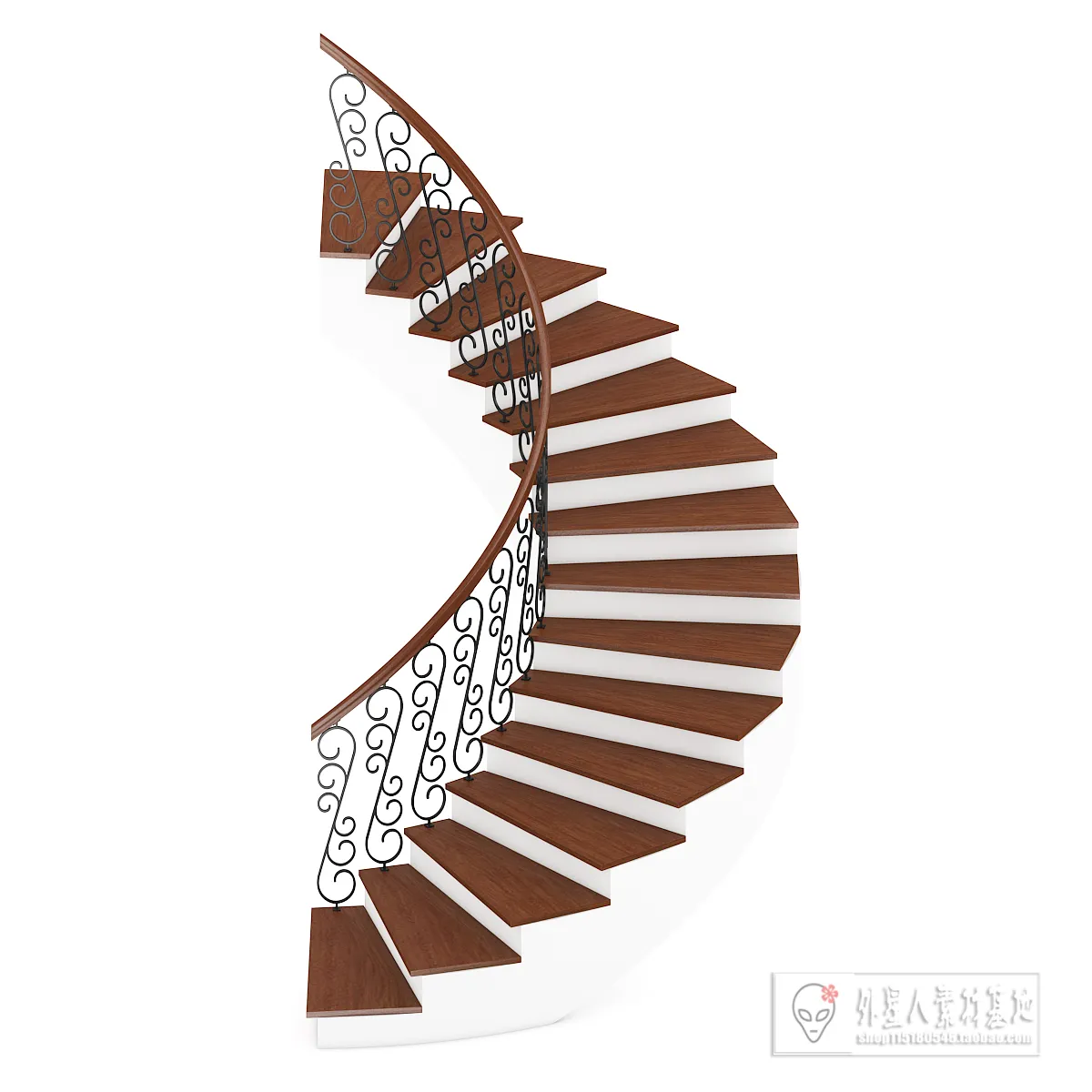 3DSKY PRO MODELS – STAIR 3D MODELS – 005