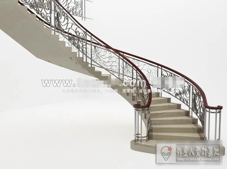 3DSKY PRO MODELS – STAIR 3D MODELS – 045