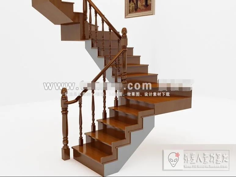 3DSKY PRO MODELS – STAIR 3D MODELS – 055