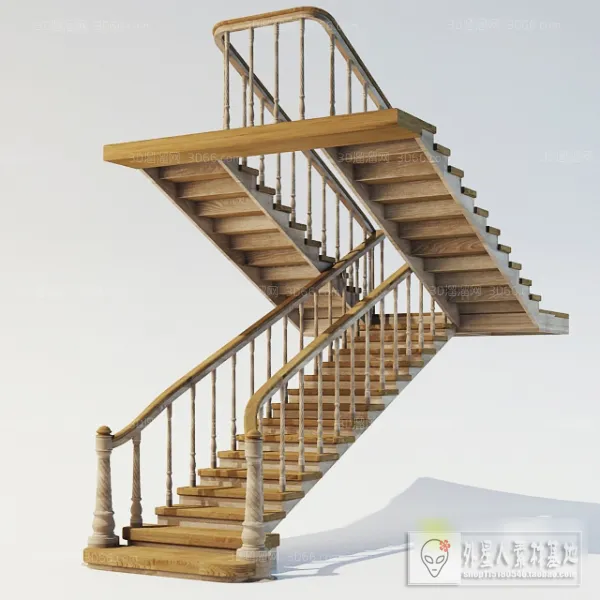 3DSKY PRO MODELS – STAIR 3D MODELS – 081