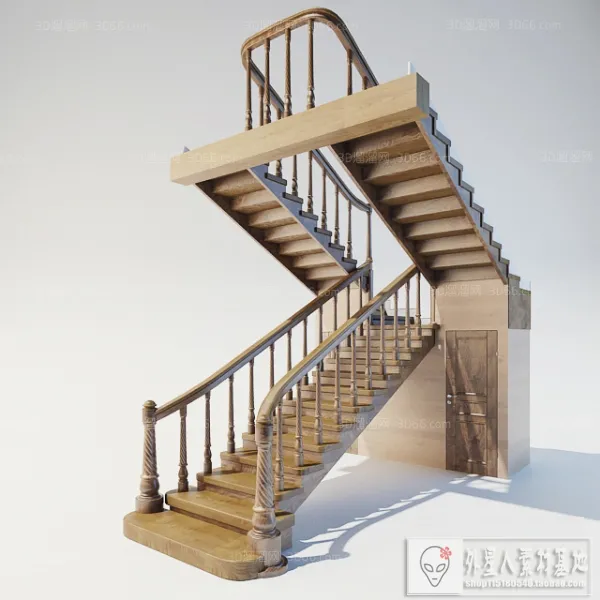 3DSKY PRO MODELS – STAIR 3D MODELS – 082