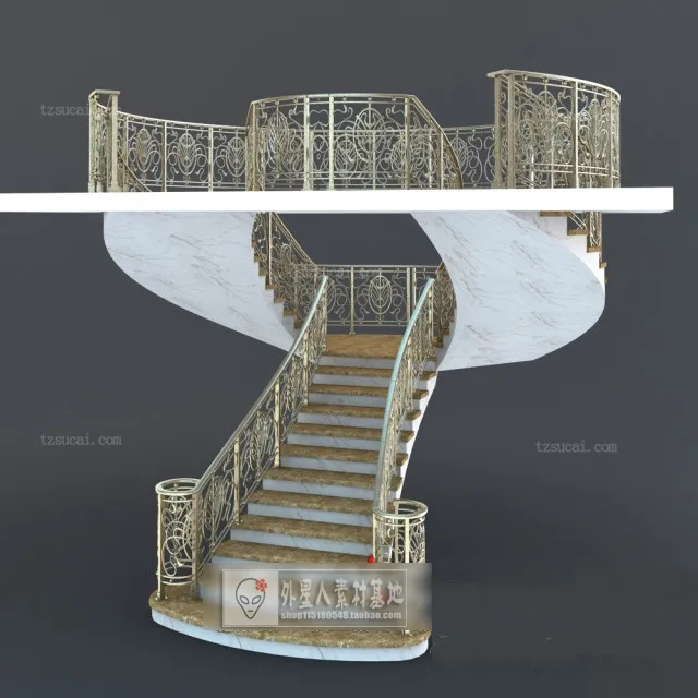 3DSKY PRO MODELS – STAIR 3D MODELS – 100