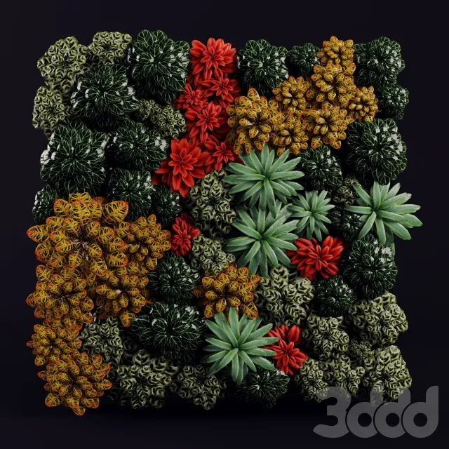 PLANT 3D MODELS – FLOWER 3D MODELS – 198