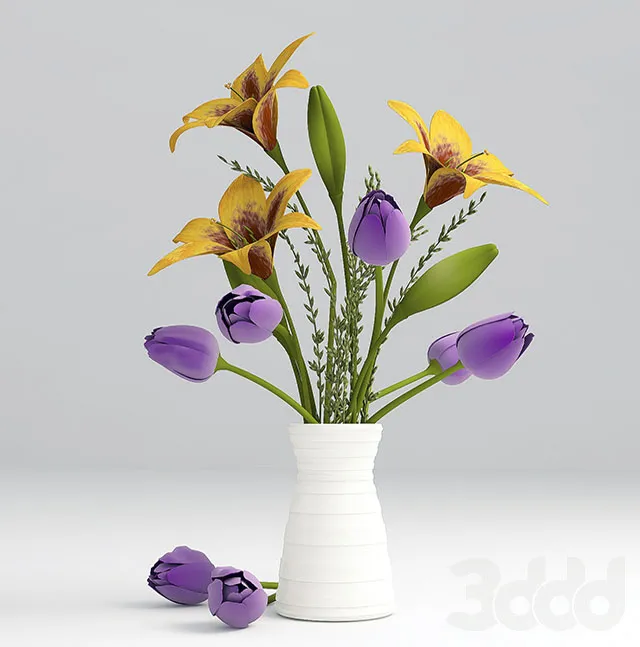 PLANT 3D MODELS – FLOWER 3D MODELS – 427