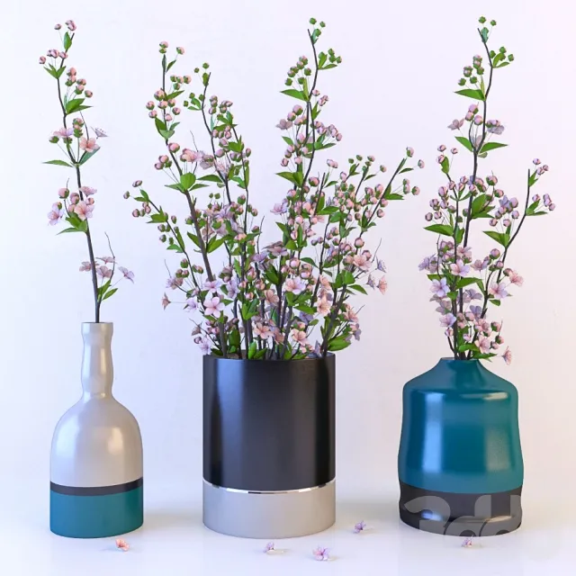 PLANT 3D MODELS – FLOWER 3D MODELS – 457