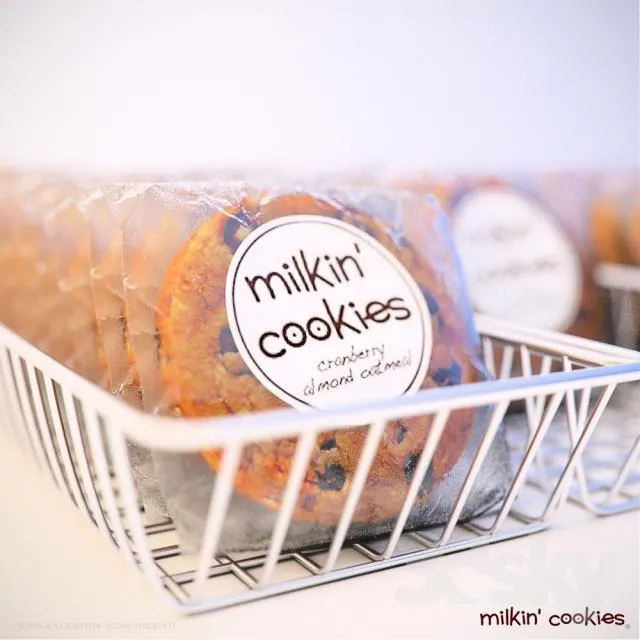 Milkin Cookies in basket 3DS Max - thumbnail 3