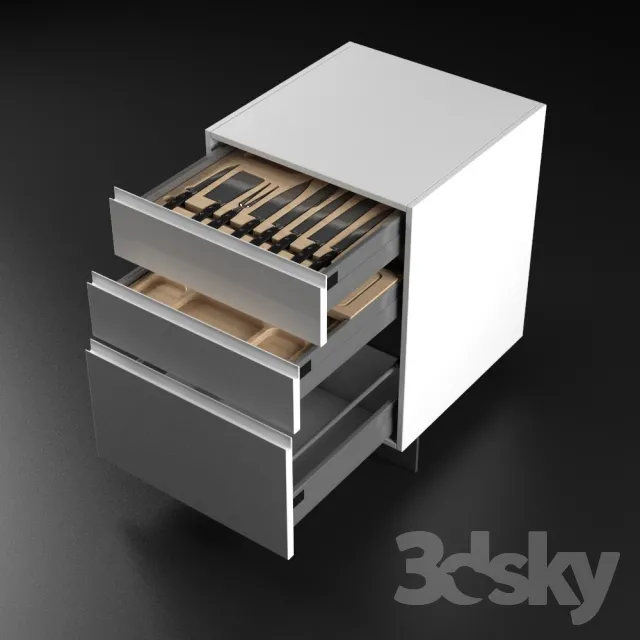 KITCHEN – TABLEWARE 3DSKYMODELS – 147