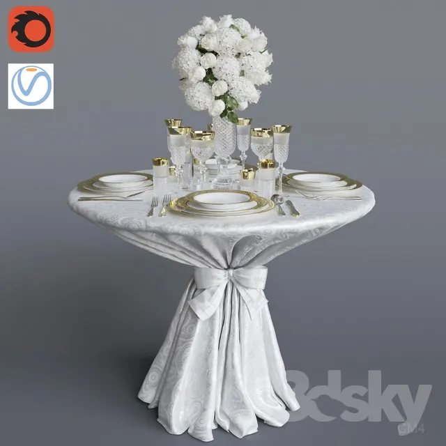 KITCHEN – TABLEWARE 3DSKYMODELS – 063