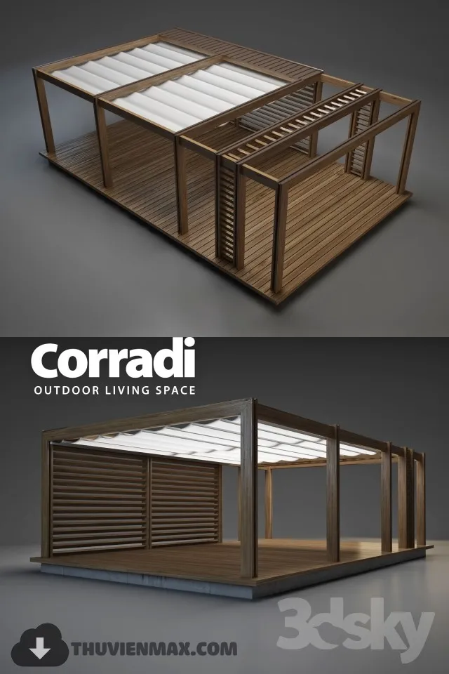 Pegola Corradi 3DS Max - thumbnail 3