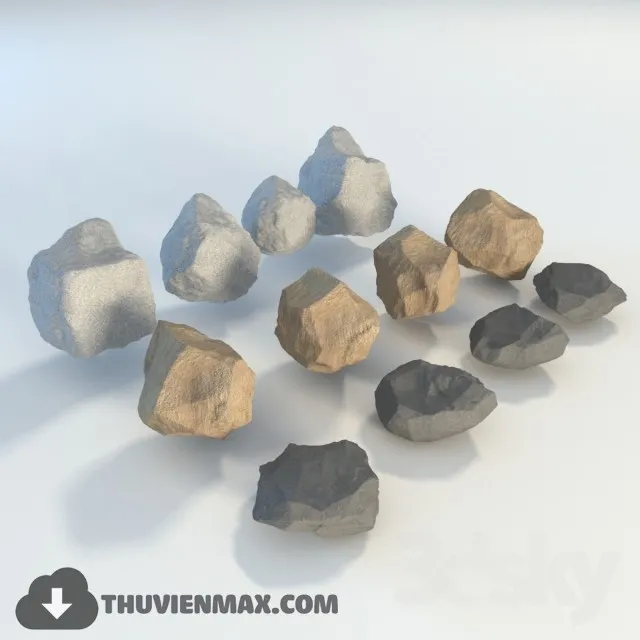 Stones 3DS Max - thumbnail 3