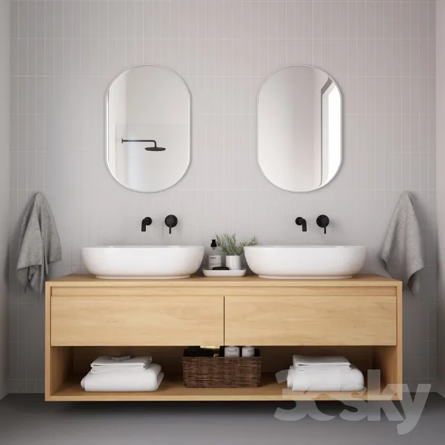 Bathroom Furniture I Bathroom furniture_15 3DS Max - thumbnail 3