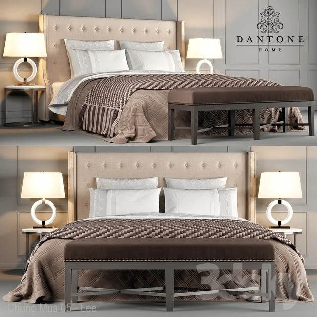 DECOR HELPER – BED 3D MODELS – 103