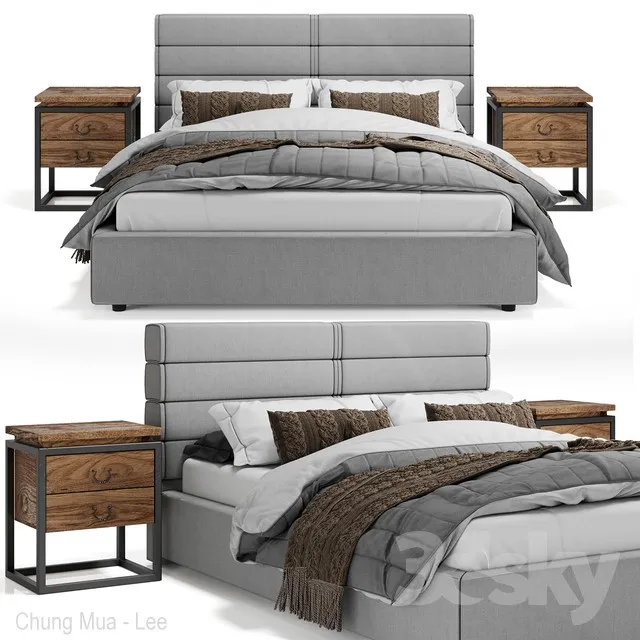 DECOR HELPER – BED 3D MODELS – 171