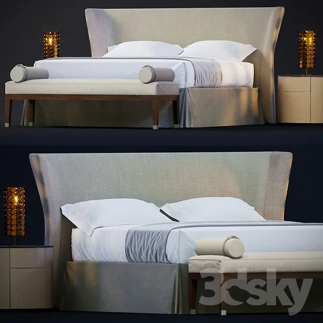 Bed Ciacci Desire 3 3DS Max - thumbnail 3